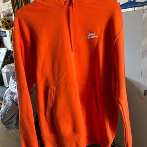 Nike Orange Hoodie